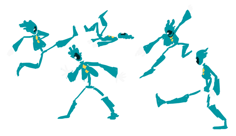 Torn poses Torn poses